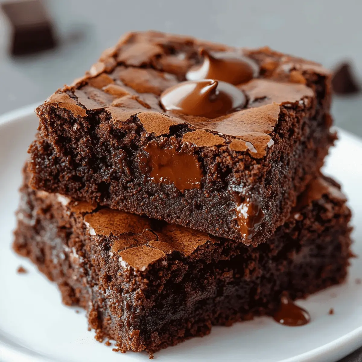 Classic Fudgy Chocolate Brownies
