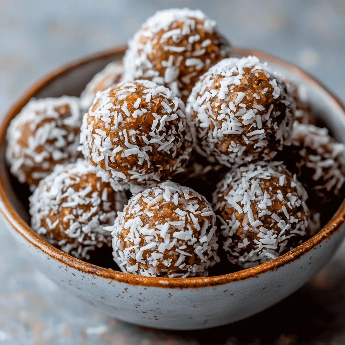 Coconut Date Energy Balls