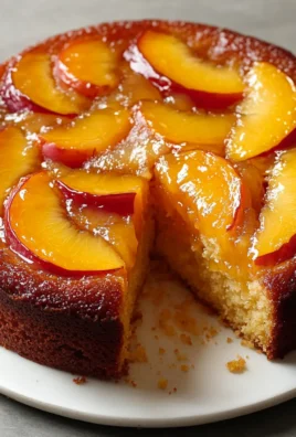 Peach Upside-Down Cake