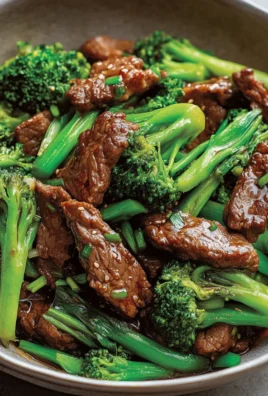 Scallion-Ginger Beef & Broccoli