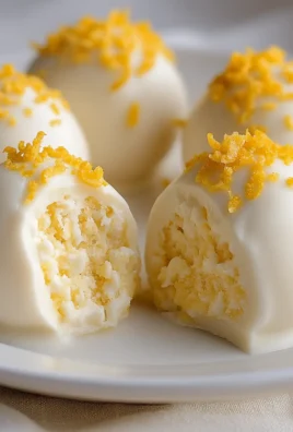 Lemon Cheese Truffles