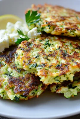 Zucchini and Feta Fritters