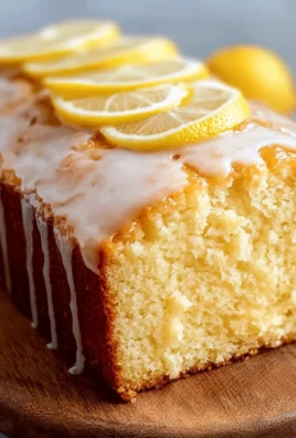 Lemon Glazed Loaf Cake