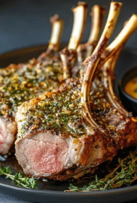 Air Fryer Rack of Lamb
