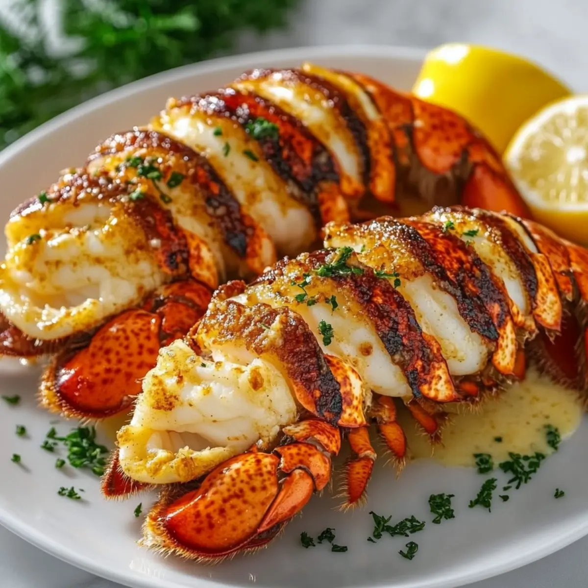 Garlic Butter Lobster Tail Recipe