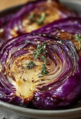 Roasted Red Cabbage Steaks