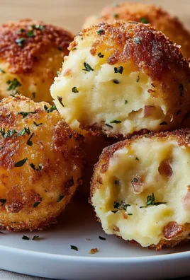 Herb Cheddar Mashed Potato Bombs