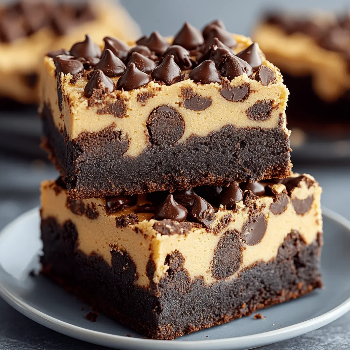 Cookie Dough Brownies