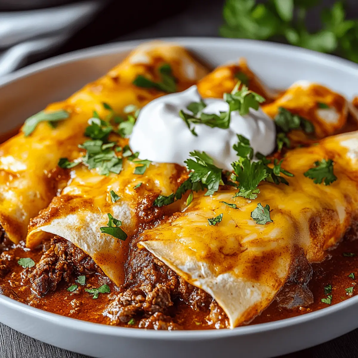 Beef Enchiladas