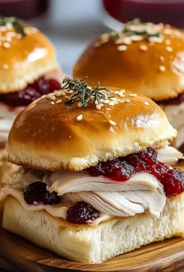 Turkey Cranberry Melt Sliders
