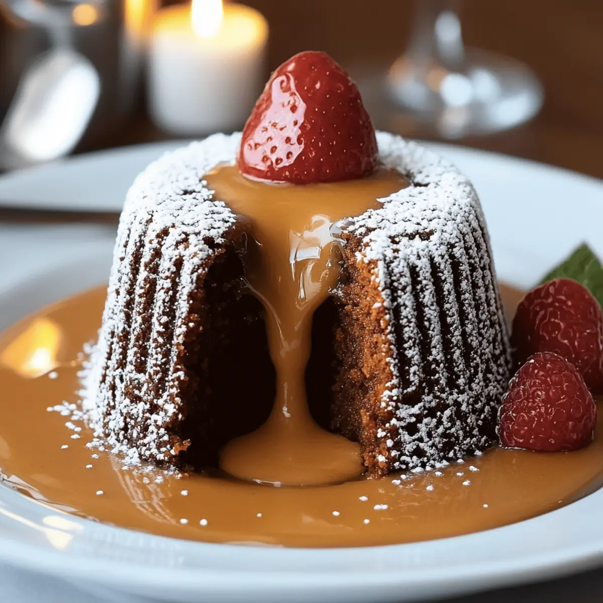Dulce de Leche Lava Cake