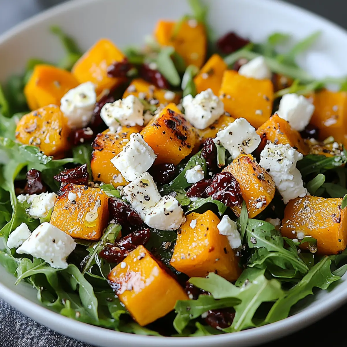 Roasted Pumpkin & Feta Salad