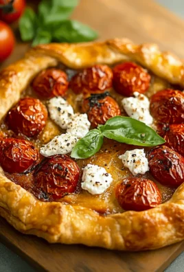 Roasted Tomato & Goat Cheese Galette