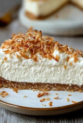 Toasted Coconut Cheesecake