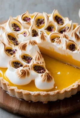 Passionfruit Tart with Toasted Meringue