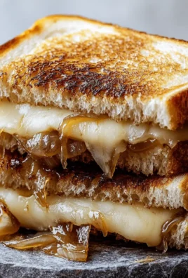 Caramelized Onion Gruyère Grilled Cheese