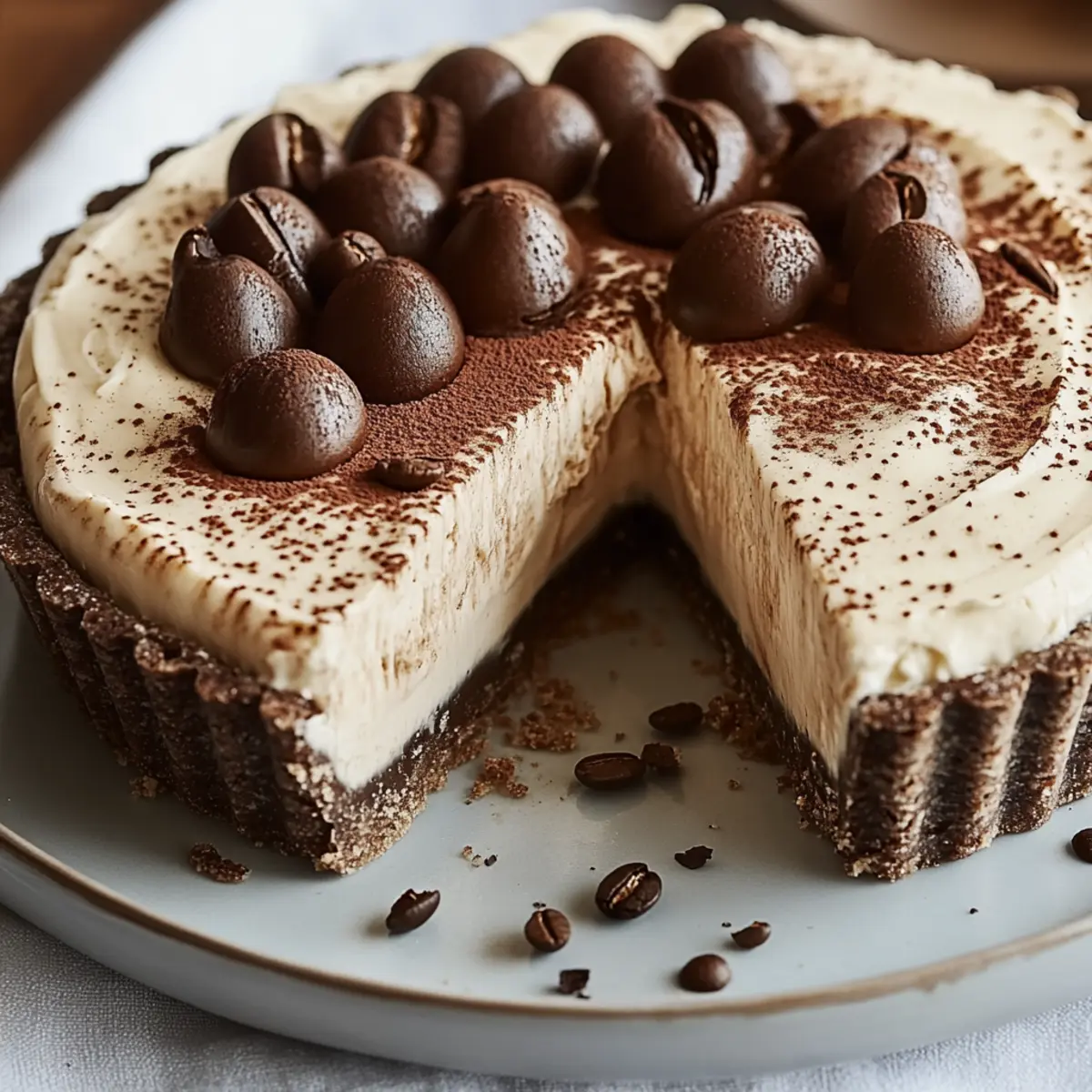 Espresso Mascarpone Tart