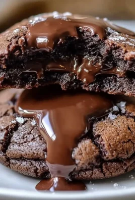 Chocolate Fudge Lava Cookies