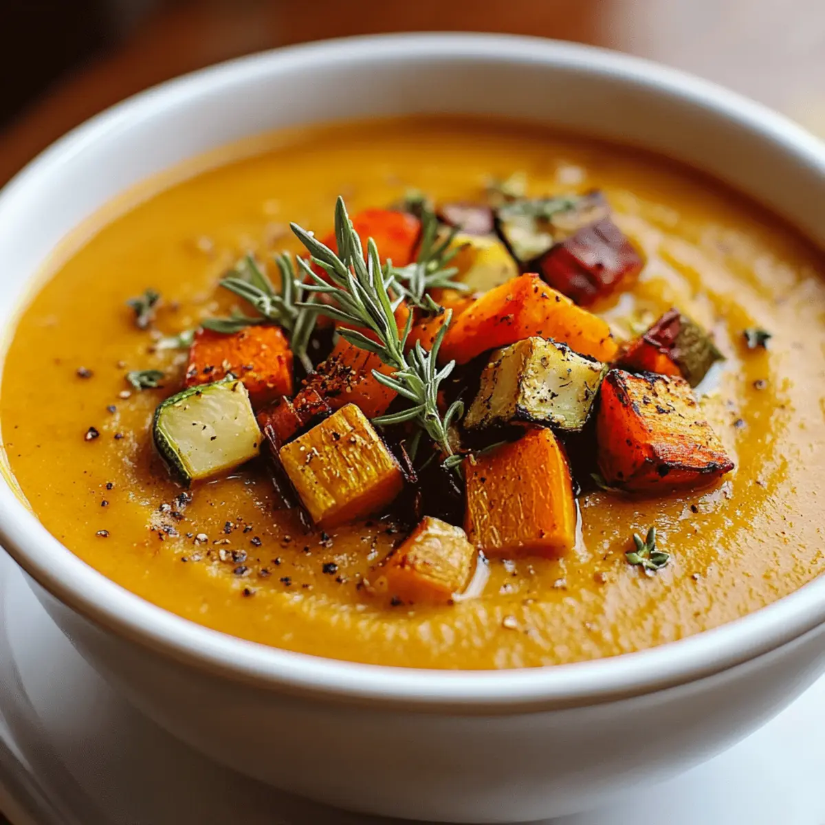 Roasted Vegetable Soup