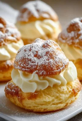 Vanilla Custard Cream Puffs