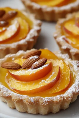 Peach Almond Tartlets