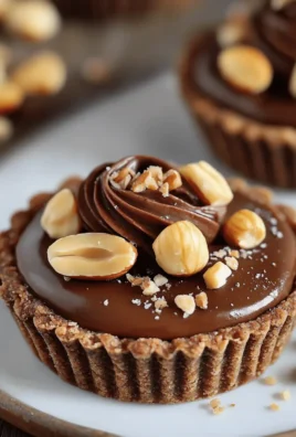 Chocolate Hazelnut Tartlets