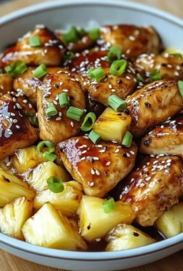 Teriyaki Glazed Chicken with Pineapple