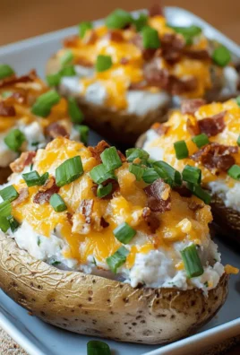 Loaded Baked Ranch Potatoes