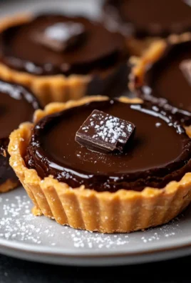 Chocolate Caramel Tartlets