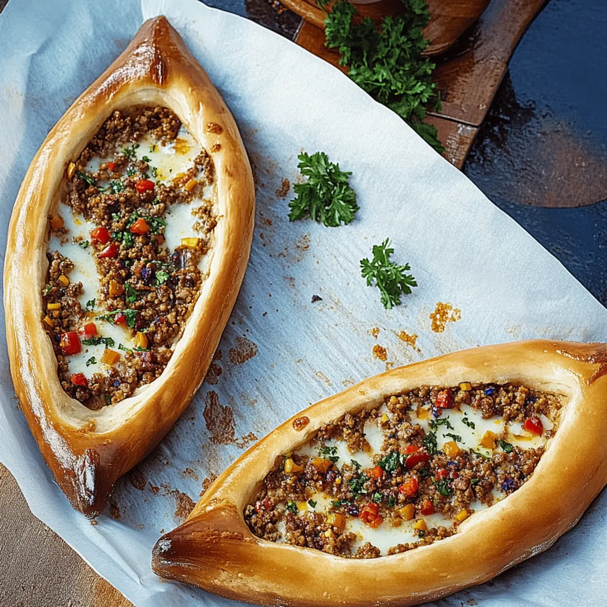 Turkish Pide Boats