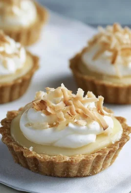 Coconut Cream Tartlets