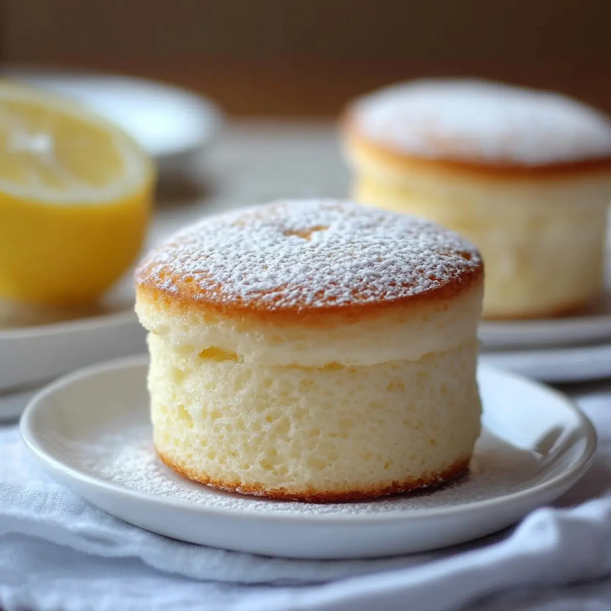Mini Lemon Soufflés